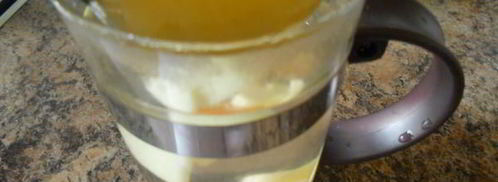 имбирный чай с курагой. Шаг 4