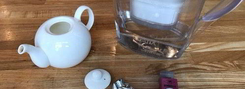 холодный чай с малиной и лимоном. Шаг 3