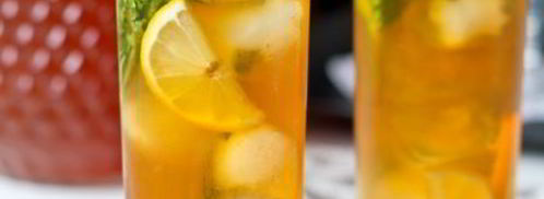 ледяной чай с имбирем, лимоном и мятой. Шаг 7