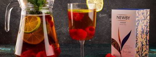 освежающий чай с малиной. Шаг 6