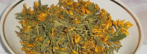 травяной чай с мелиссой и зверобоем. Шаг 3