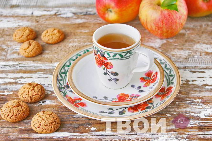 Рецепт яблочного чая