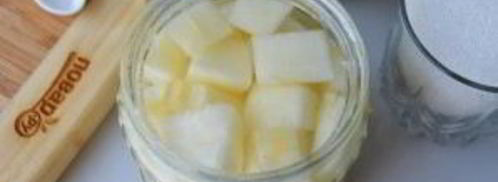 дыня в сиропе без стерилизации. Шаг 5