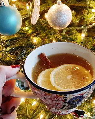 Белый глинтвейн