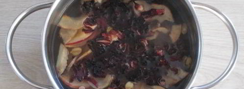 безалкогольный глинтвейн из каркаде. Шаг 9