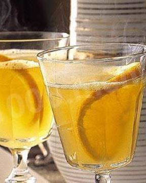 Глинтвейн из белого вина с апельсином