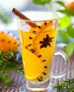 Глинтвейн из белого вина с цитрусовым ароматом