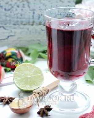 Глинтвейн на кагоре