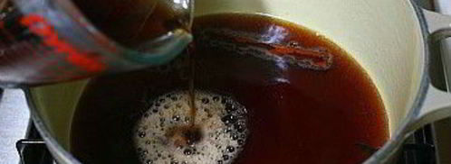 глинтвейн с грейпфрутом и яблоком. Шаг 4