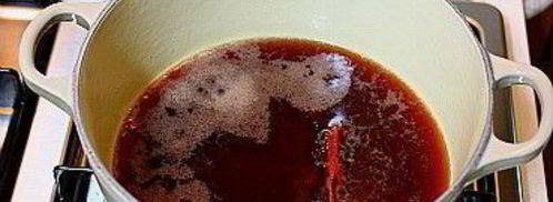 глинтвейн с грейпфрутом и яблоком. Шаг 5