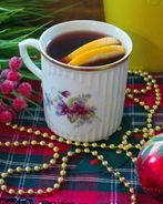 Глинтвейн с корицей и имбирем