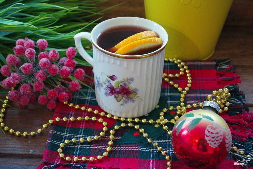 Рецепт глинтвейна с корицей и имбирем