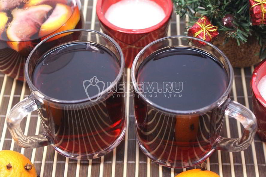 Рецепт глинтвейна с лимоном