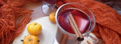 глинтвейн с мандаринами на ягодном соке. Шаг 3