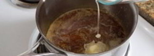 карамельный сироп для кофе. Шаг 4