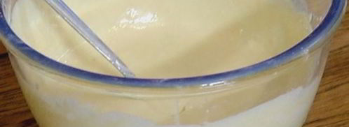 кефирные оладушки с кленовым сиропом. Шаг 3