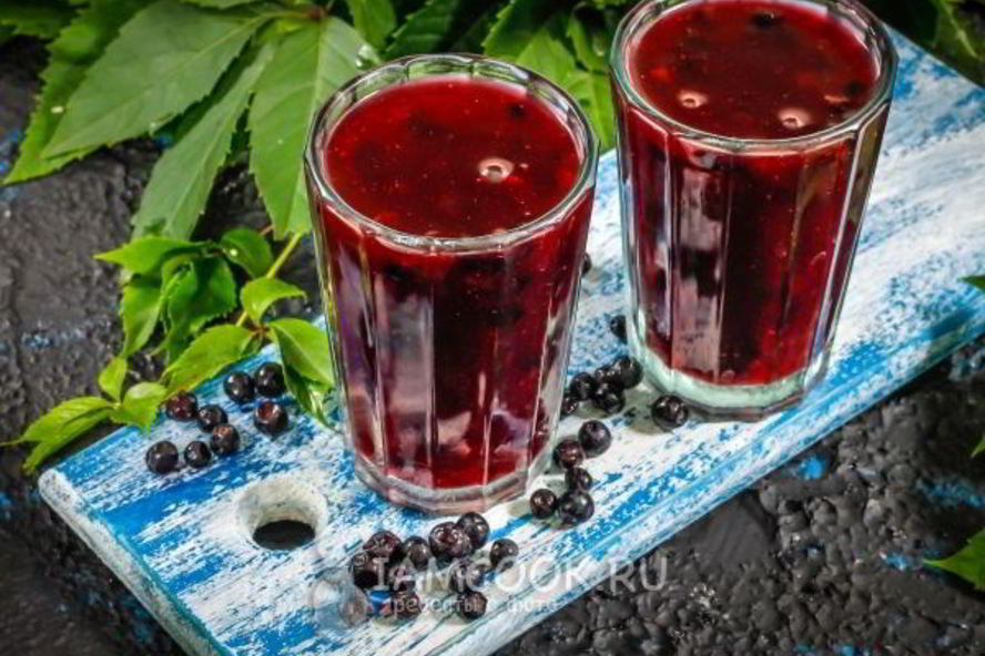 Рецепт киселя из черники