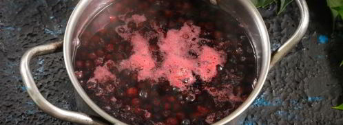 кисель из черники. Шаг 11