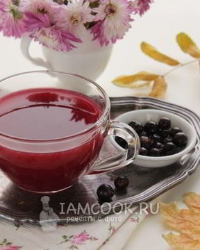 Кисель из черной смородины