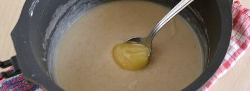 кисель из овсяных хлопьев с липовым медом. Шаг 8