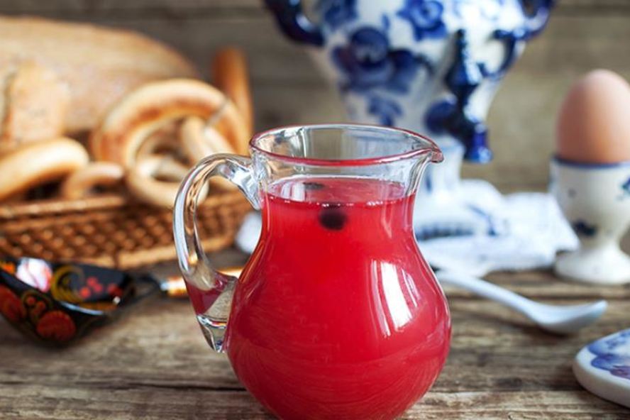 Рецепт киселя из вишни, клубники и черноплодной рябины в мультиварке