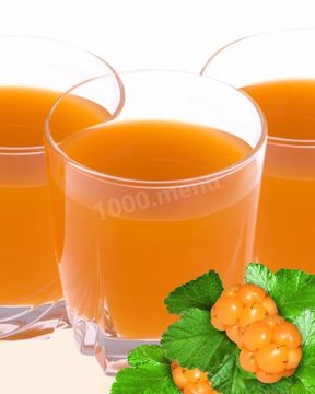 Кисель из ягод морошки