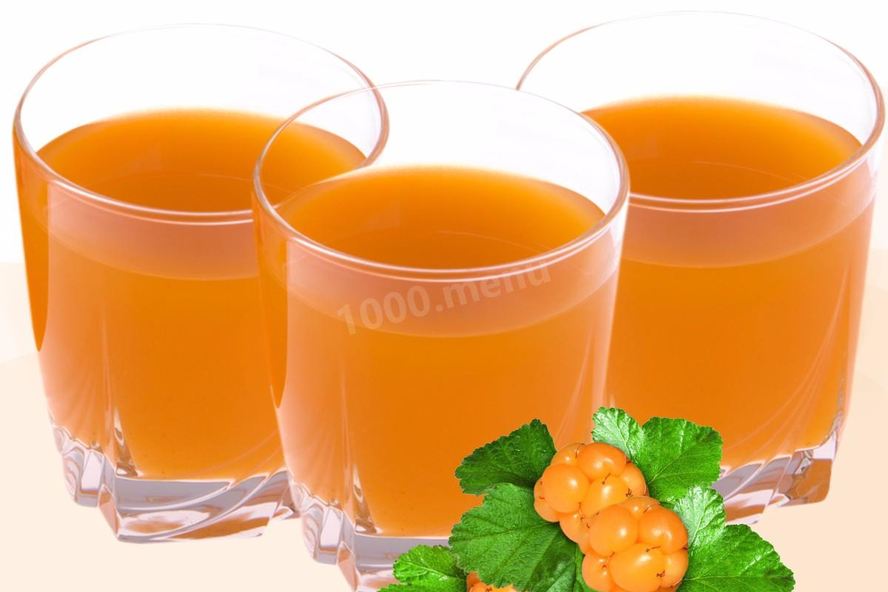 Рецепт киселя из ягод морошки