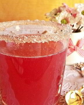 Кисель из замороженной клюквы