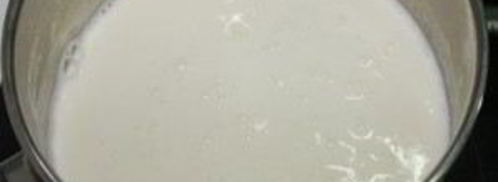 кисель молочный. Шаг 4