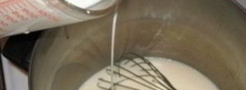 кисель молочный. Шаг 5