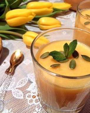 Молочно-тыквенный кисель