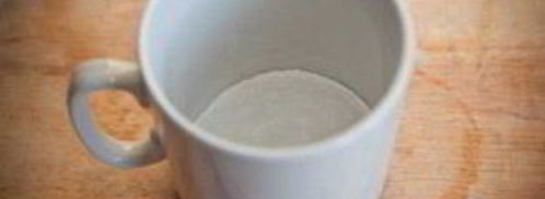 молочный кисель с малиной. Шаг 4