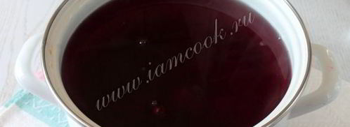 вишневый кисель. Шаг 5