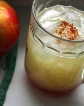 Яблочный кисель с лимоном