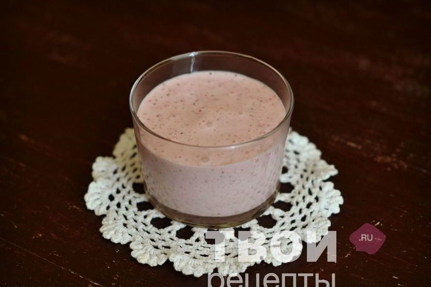 Рецепт клубничного коктейля