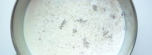 горячий шоколад со вкусом ванили и кофе. Шаг 3