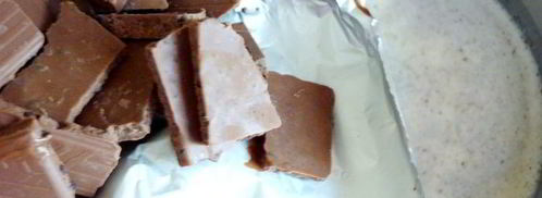 горячий шоколад со вкусом ванили и кофе. Шаг 4