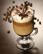 Ирландский кофе с шоколадом двух видов