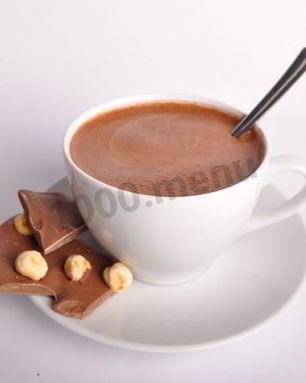 Кофе с какао и молоком