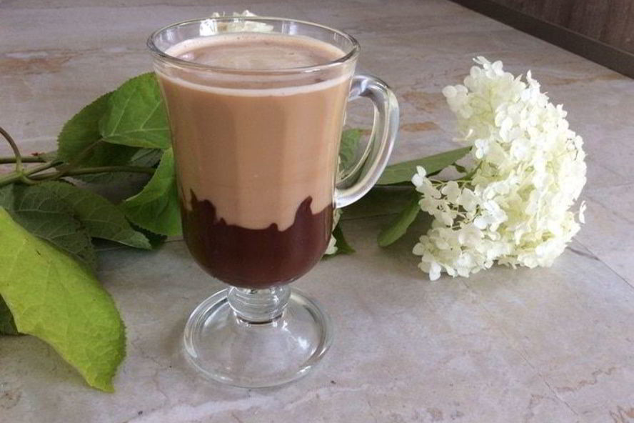 Рецепт кофе с шоколадом и молоком