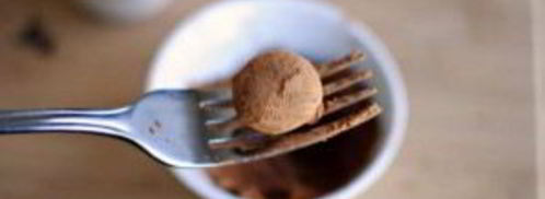 шоколадные трюфели с корицей и кофе. Шаг 7