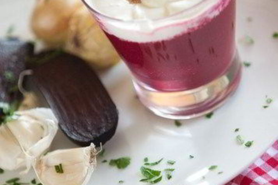 Рецепт свекольного капучино