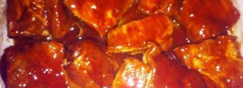 свиные ребра в кофейном соусе. Шаг 9