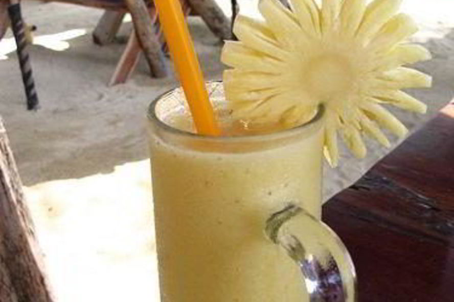 Рецепт коктейля ананасового шейк
