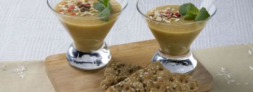 коктейль фруктовый с манго. Шаг 3