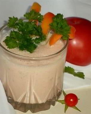 Коктейль из овощей в блендере