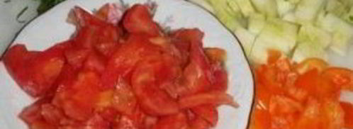 коктейль из овощей в блендере. Шаг 3