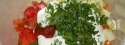 коктейль из овощей в блендере. Шаг 4