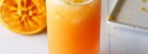 алкогольный коктейль с апельсиновым соком. Шаг 4