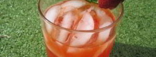 коктейль с клубникой и базиликом. Шаг 6